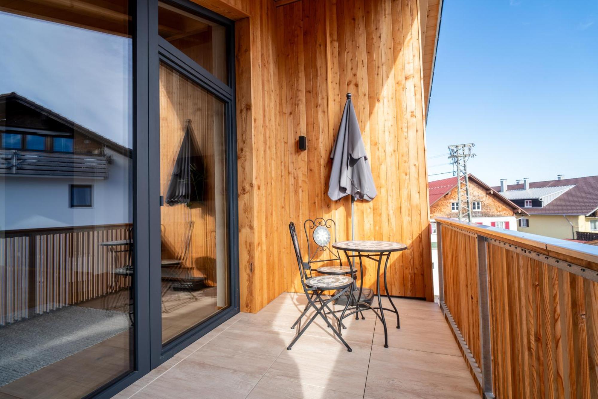 Apartamento Neu! Auszeit In Der Bergen Wertach Exterior foto