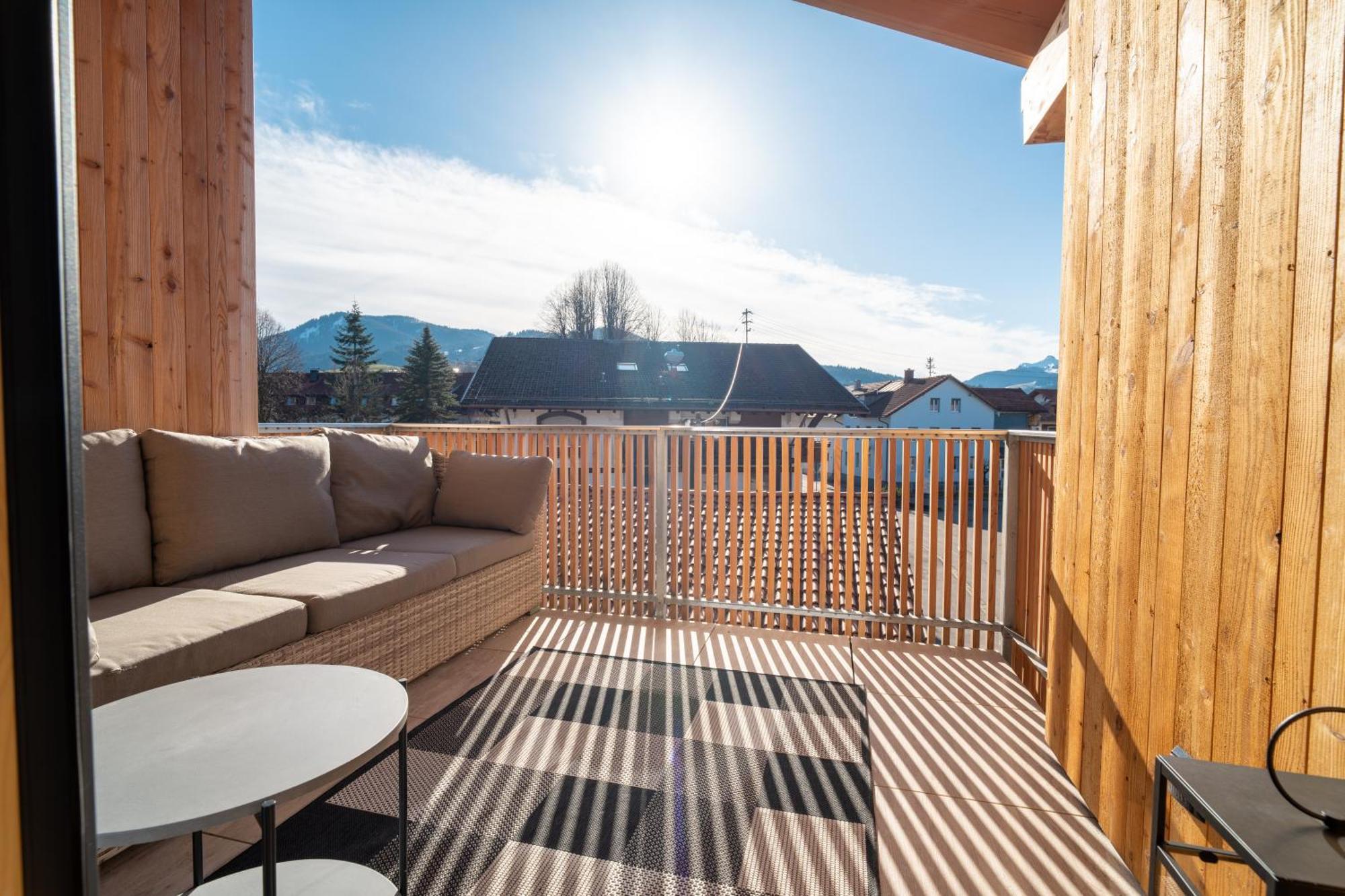 Apartamento Neu! Auszeit In Der Bergen Wertach Exterior foto